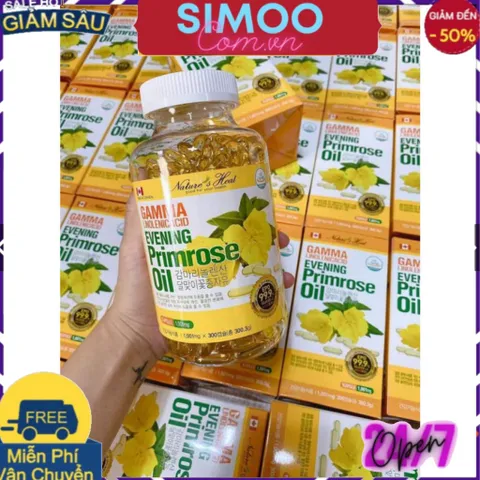 [CHUYÊN SỈ CHÍNH HÃNG] Viên Uống Tinh Dầu Hoa Anh Thảo Hàn Quốc