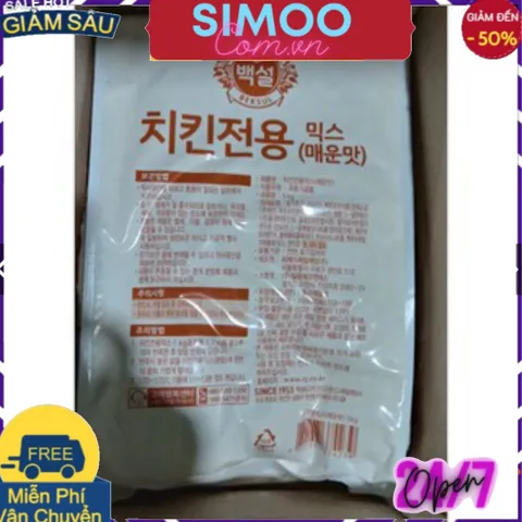 💥 ⚡ SẢN PHẨM CHÍNH HÃNG 💥 ⚡ <GIÁ TỐT> Bột chiên gà beksul korea loại cay, không cay bao 5kg (dành cho nhà hàng)
