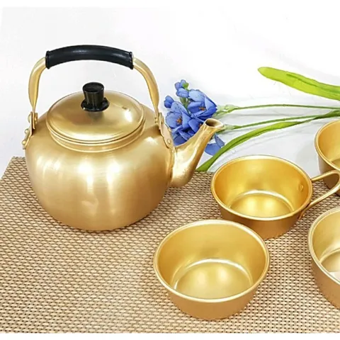 Combo Ấm + Chén uống rượu gạo Hàn Quốc