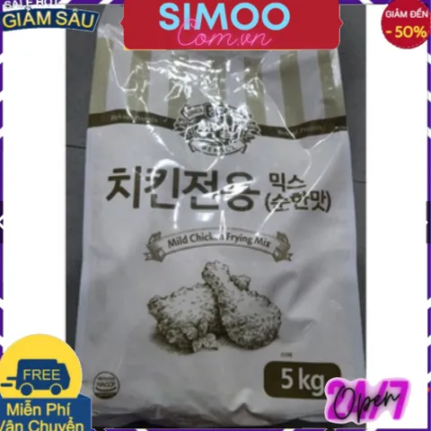 💥 ⚡ SẢN PHẨM CHÍNH HÃNG 💥 ⚡ <GIÁ TỐT> Bột chiên gà beksul korea loại cay, không cay bao 5kg (dành cho nhà hàng)