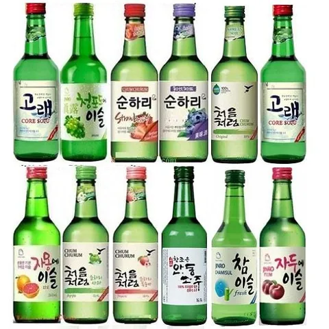 [CHUM CHURUM] SOJU korea VỊ ngũ cốc 360ML - [처음 처럼] 순하리 과일맛 360ML-CHUYÊN CUNG CÂP NHÀ HÀNG