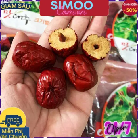 [CHUYÊN SỈ CHÍNH HÃNG] Táo Đỏ Hàn Quốc Bouen jujube Hộp 1kg
