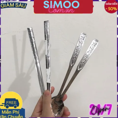 [CHUYÊN SỈ CHÍNH HÃNG] Thìa đũa inox Hàn Quốc