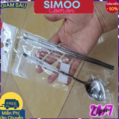 [CHUYÊN SỈ CHÍNH HÃNG] Thìa đũa inox Hàn Quốc