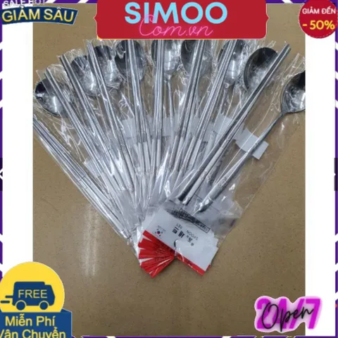 [CHUYÊN SỈ CHÍNH HÃNG] Thìa đũa inox Hàn Quốc