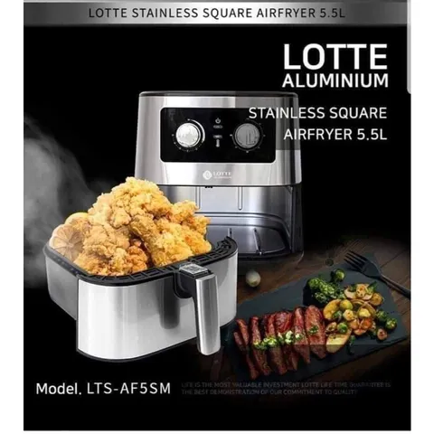 [CHUYÊN SỈ CHÍNH HÃNG] Nồi Chiên Không Dầu LOTTE ALUMINIUM 5.5L