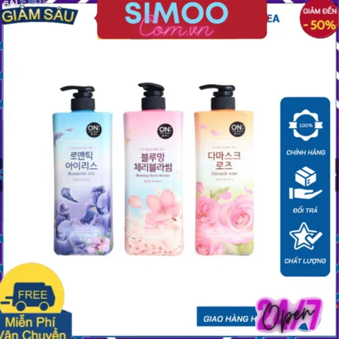 [CHUYÊN SỈ CHÍNH HÃNG] Sữa Tắm On The Body Hàn Quốc, Chai 900ml