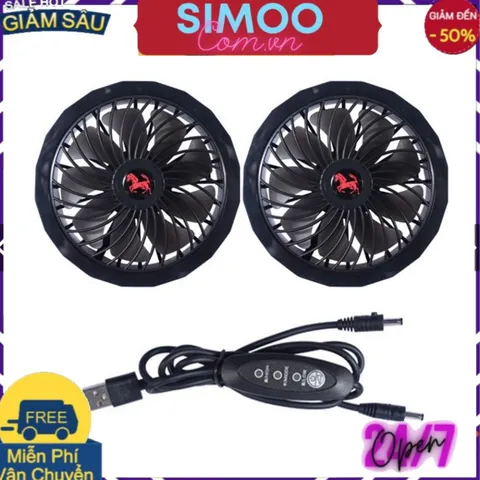 💥 ⚡ item hàng hiệu 💥 ⚡Áo máy điều hòa xịn DAIZO, Pin Nhật 20.000mAh Chạy 10h - 17h, BH một năm Đổi Mới,
