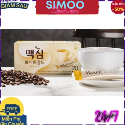 [MAXIM] Cà phê Maxim Hàn Quốc- 맥심( Cà phê Quốc dân của HQ)