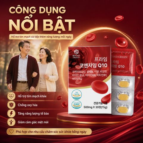 [Beyond Origin] Prime Coenzyme CoQ10