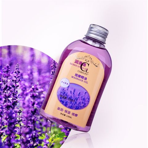 Tinh dầu COKELIFE massage body oải hương matxa cơ thể hương lavender chai 130ml