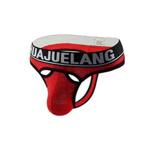 Quần lót nam Sexy tam giác Brief bông kháng khuẩn Thoáng khí Jockstrap Gay