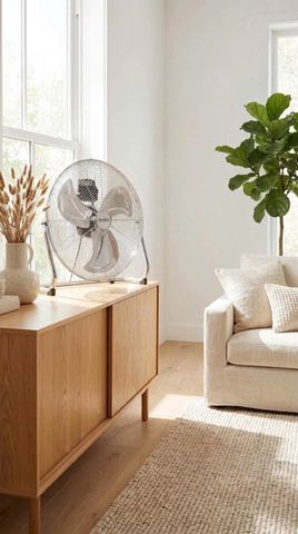 QUẠT SÀN KIM LOẠI GKOCH W-FF1815G 18