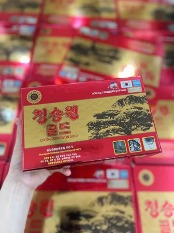 TINH DẦU THÔNG ĐỎ SAM SUNG HÀN QUỐC 180 viên