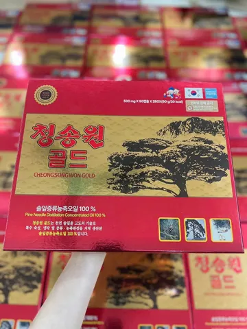 TINH DẦU THÔNG ĐỎ SAM SUNG HÀN QUỐC 180 viên