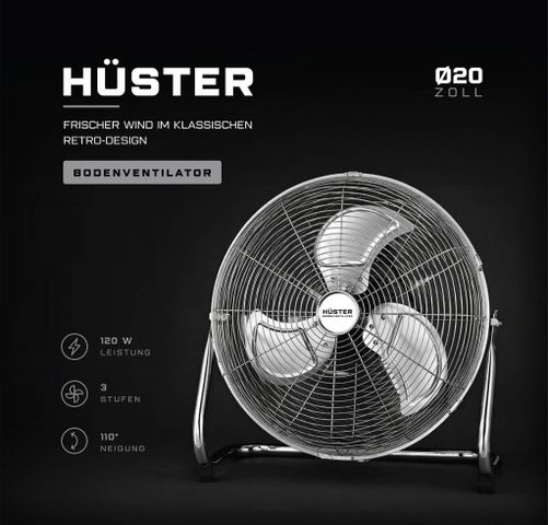 Quạt sàn cao cấp Huster
