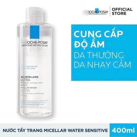 Nước Tẩy Trang La Roche-Posay Laroche Posay Micellar Water Ultra 400ml [hàng nhập khẩu]