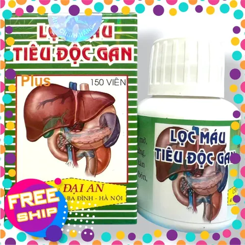 (Chính Hãng) Xách Tay Nhập Khẩu Thực phẩm Lọc Máu Tiêu Độc Gan hỗ trợ viêm gan, gan nhiễm mỡ, men gan cao Mã 2148 Hộp 150 viên Nhập Khẩu