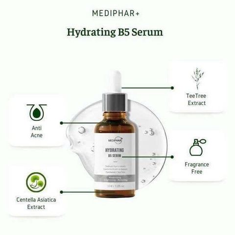 Tinh chất phục hồi da B5 Hydrating MEDIPHAR Serum 30ml [hàng nhập khẩu]