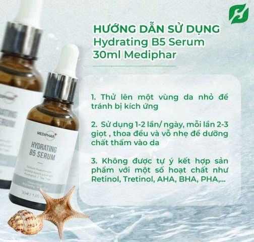 Tinh chất phục hồi da B5 Hydrating MEDIPHAR Serum 30ml [hàng nhập khẩu]