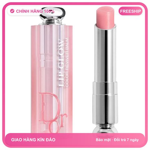 Loại Tốt Cao Cấp Son Dưỡng Dior Addict Lip Glow Màu 001 Pink Đẳng Cấp Hàng Tuyển Cao Cấp