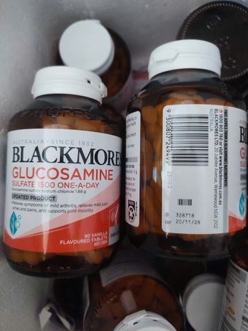 Viên uống giảm đau nhức khớp Blackmores Glucosamine Sulfate 1500 mg One-A-Day |90 - 150 & 180 viên| Giảm thiểu thoái hóa khớp [S/P Chuẩn Úc]
