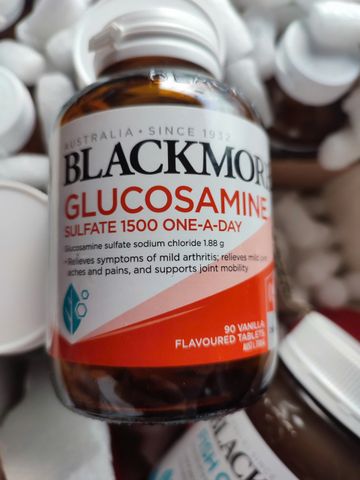 Viên uống giảm đau nhức khớp Blackmores Glucosamine Sulfate 1500 mg One-A-Day |90 - 150 & 180 viên| Giảm thiểu thoái hóa khớp [S/P Chuẩn Úc]
