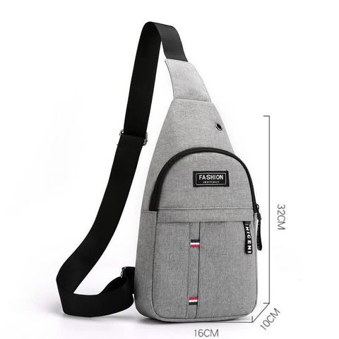 Túi đeo chéo nam vải canvas, phong cách thời trang Hàn Quốc BDM003