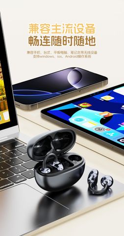 Tai Nghe Bluetooth Không Dây - Kẹp Tai 