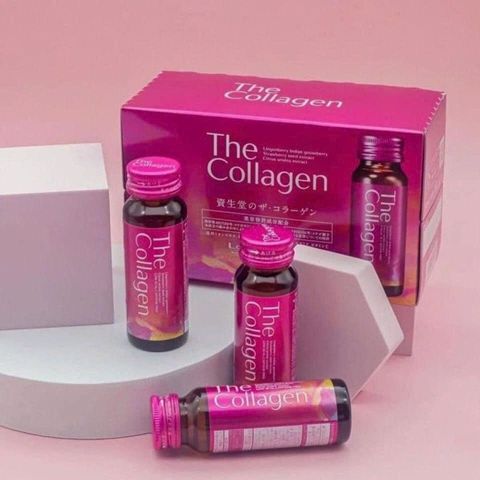 The Collagen Shiseido Dạng Nước Tinh Chất Làm Đẹp & Cải Thiện Độ Đàn Hồi Da, giúp cung cấp độ ẩm và ngăn ngừa lão hóa