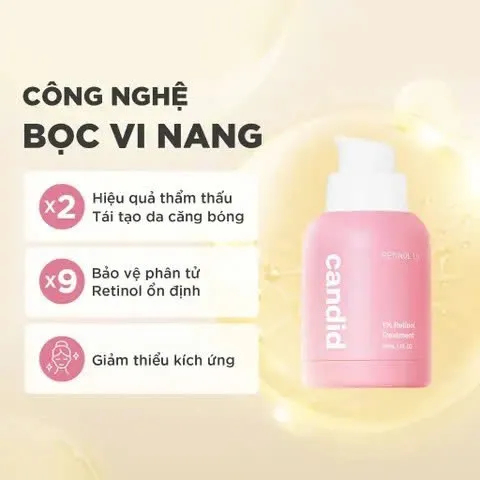 Tinh Chất Candid 0.5% Retinol Treatment 30ml [hàng nhập khẩu]