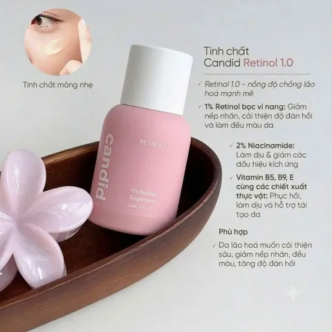 Tinh Chất Candid 0.5% Retinol Treatment 30ml [hàng nhập khẩu]
