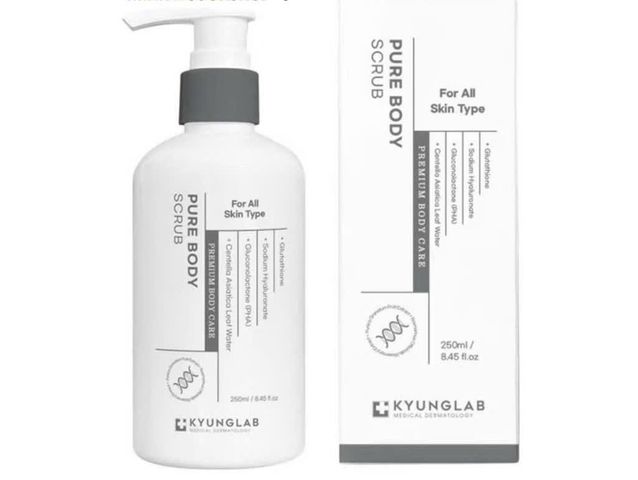 Tẩy tế bào chết body KyungLab Pure Body Scrub 250ml [hàng nhập khẩu]