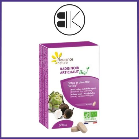 RADIS NOIR-ARTICHAUT BIO - Viên uống giải độc gan, Tăng cường chức năng gan – Hộp 30 viên - Pháp