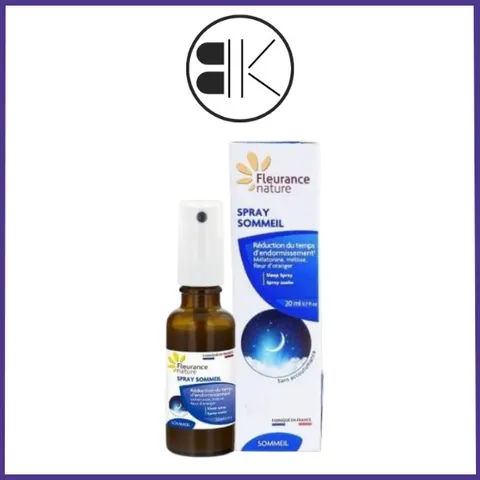 SPRAY SOMMEIL - Xịt ngủ ngon Hỗ trợ điều hòa giấc ngủ, ngủ sâu & ngon hơn – Chai 20ml - Pháp