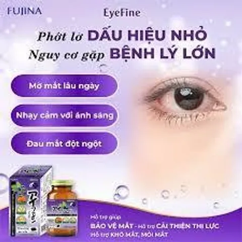 EyeFine - Viên uống bổ mắt, hộp 30 viên