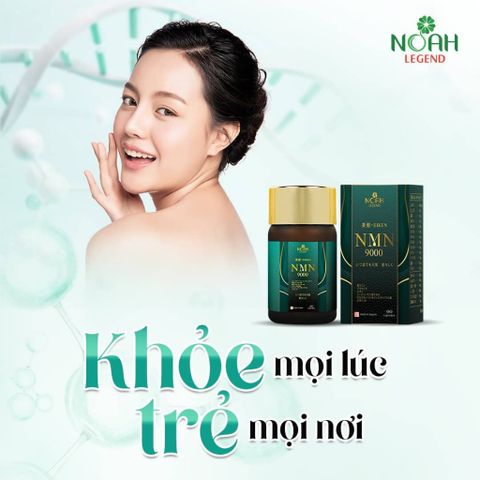 Biken NMN 9000 - Viên uống trường thọ và trẻ hóa Nhật Bản, Hộp 90 viên