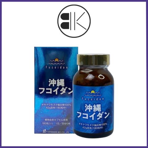 OKINAWA FUCOIDAN 180 viên - Hỗ trợ tăng cường sức đề kháng và sức khỏe Nhật Bản