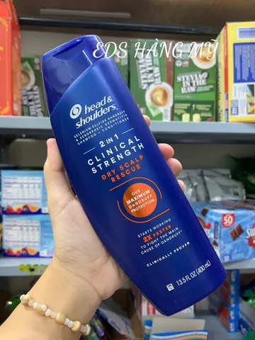 Dầu gội sach gàu và nấm da đầu Head & Shoulder Clinical Strength
