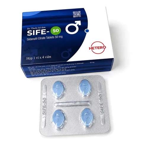 Viên Uống Cho Nam Giới Sife - 50 - Hộp 4 Viên