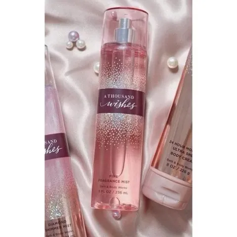 Xịt thơm body mist bath and body works chai cao 236ml A thousand Wish 787874