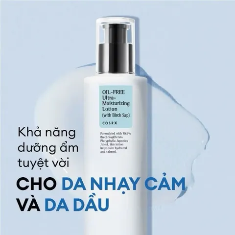 Lotion Siêu Dưỡng Ẩm Không Dầu Với chiết xuất Cây Bạch Dương 100Ml dưỡng ẩm sáng da, chống lão hoá 787893
