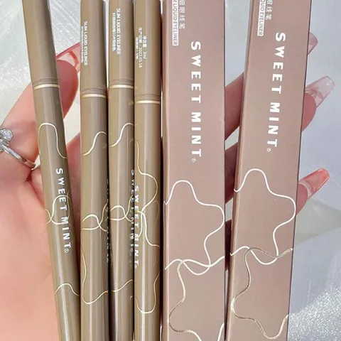 HOT Bút Kẻ Mắt Dạng Lỏng Sweetmint Mảnh Mượt Lâu Trôi không thấm nước Không Lem Màu 787920
