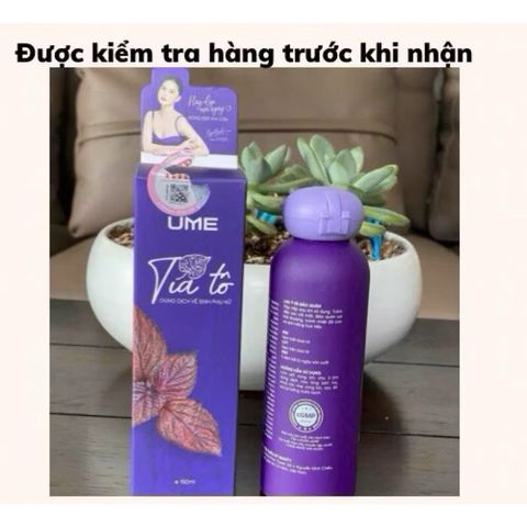 Dung dịch vệ Sinh Tía Tô UME - Tía Tô 150ml - dung dịch vệ sinh