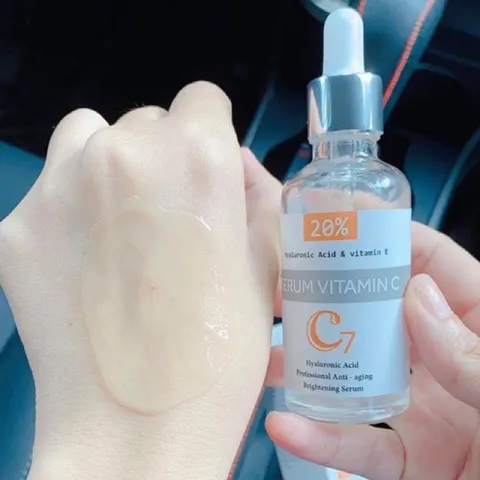 Tinh chất tế bào gốc thúc đẩy tái tạo da vitamin dưỡng trắng sáng da C7 60ml 787952