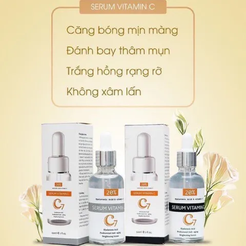 Tinh chất tế bào gốc thúc đẩy tái tạo da vitamin dưỡng trắng sáng da C7 60ml 787952
