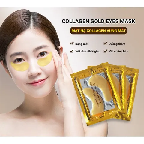 Combo 5 Mặt nạ ngăn ngừa thâm mắt giảm nếp nhăn Collagen Crystal Eye Mask 787969