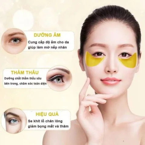 Combo 5 Mặt nạ ngăn ngừa thâm mắt giảm nếp nhăn Collagen Crystal Eye Mask 787969