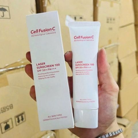 Kem Chống Nắng CELL FUSION C 100 SPF50+ PA +++ Hàn Quốc Dưỡng Trắng và Nâng Tone cho mọi loại da 787985