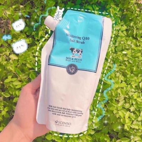 Muối Tẩy Tế Bào Chết Body Sữa Bò Trắng Da Milk Plus Whitening Q10 Salt Scrub 788018